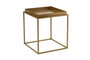Hanah Home Mesa de Café de Metal Dorado Shb-018-A